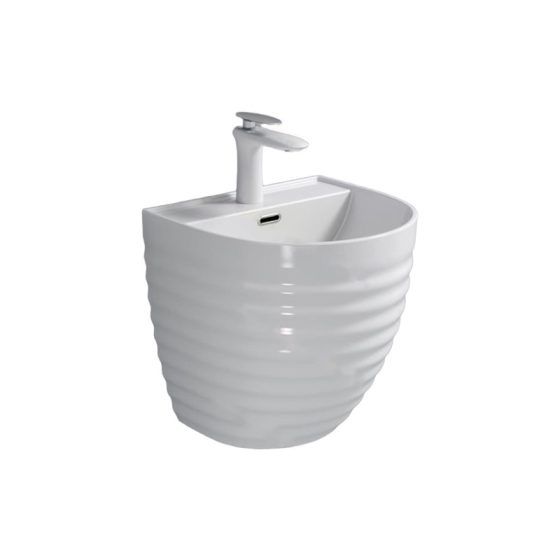 LT-5230 white wall-hung-basins