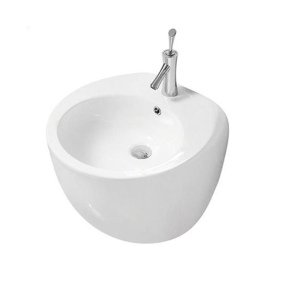 LT-524 white wall-hung-basins