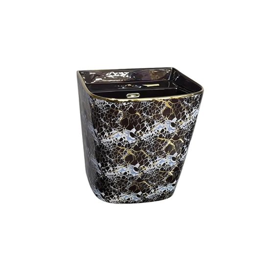 LT-5246-DP-2 black wall-hung-basins