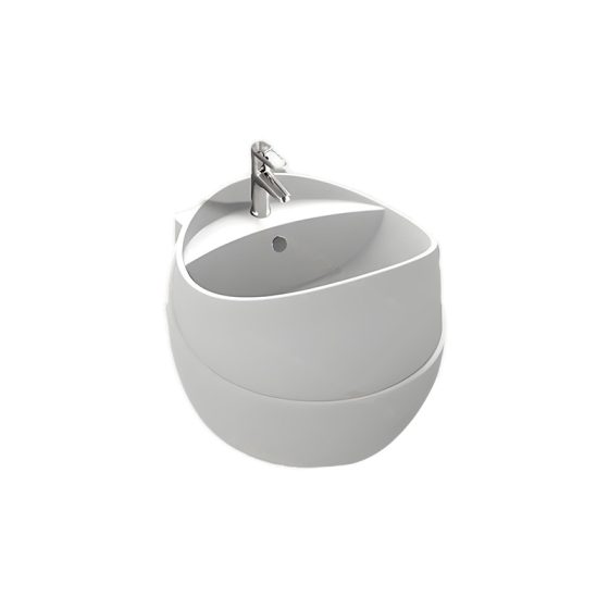 LT-5260 grey wall-hung-basins