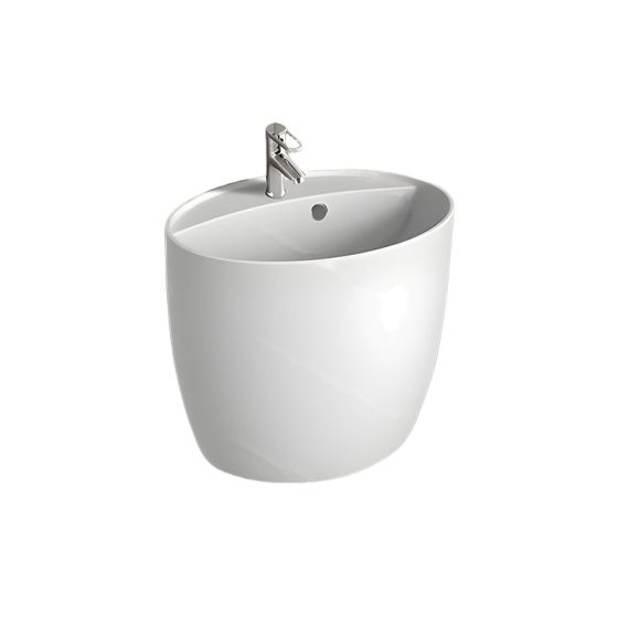 LT-5262 white wall-hung-basins