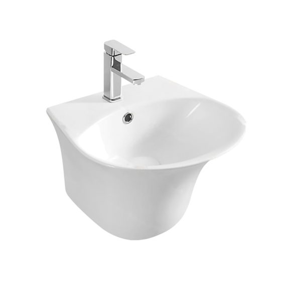 LT-534 white wall-hung-basins