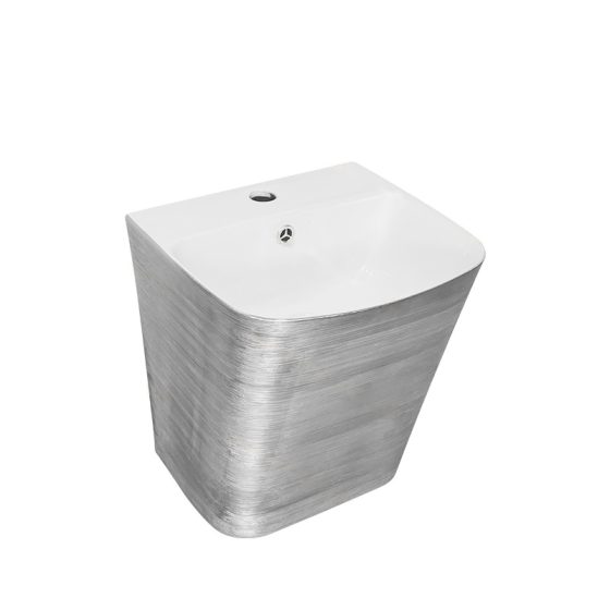 LT-535-BS-SGW grey wall-hung-basins