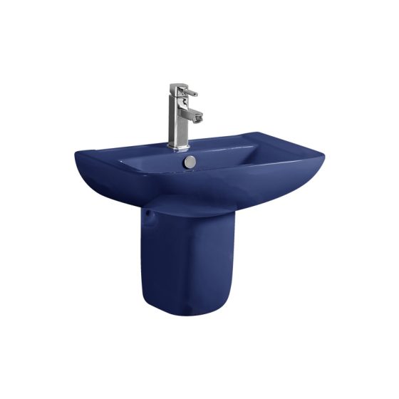 LT-538P-CG-SB colored wall-hung-basins