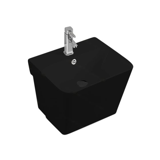 LT-539-CG-BL black wall-hung-basins