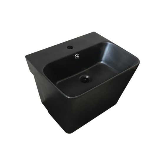 LT-539-M-BL black wall-hung-basins
