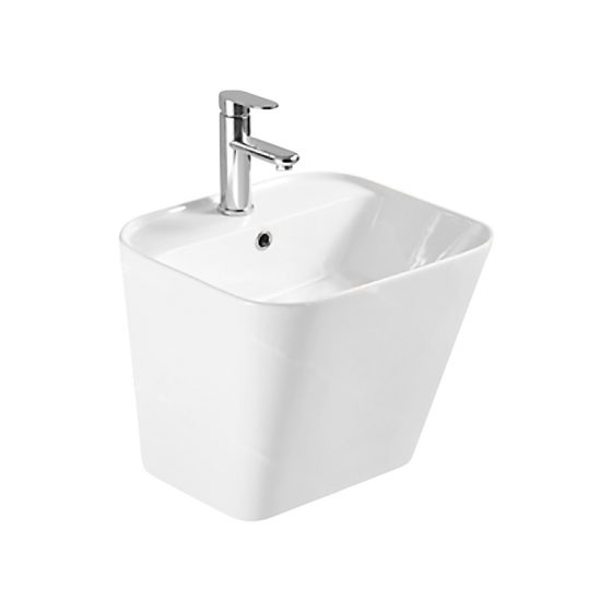 LT-543 white wall-hung-basins
