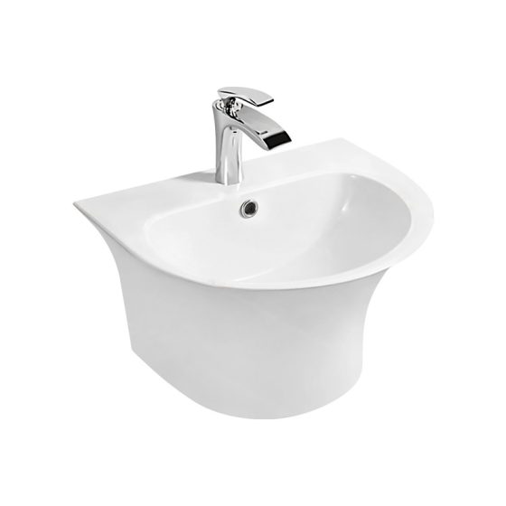 LT-546 white wall-hung-basins