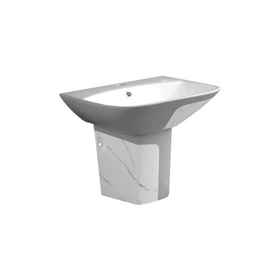 LT-583P-DP-WLG patterned wall-hung-basins
