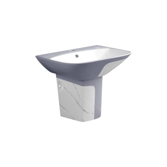 LT-583P-DP-WP patterned wall-hung-basins