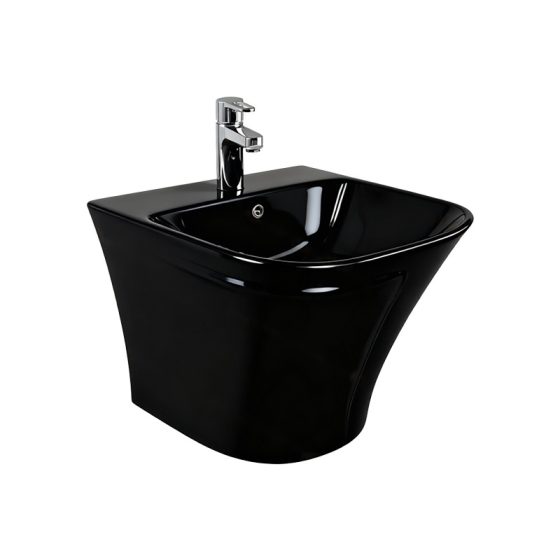 LT-587-CG-BL black wall-hung-basins