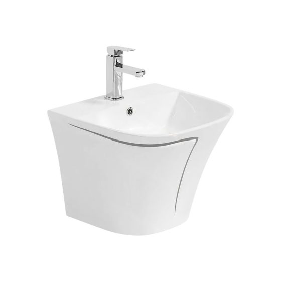 LT-587-CG-LGL white wall-hung-basins