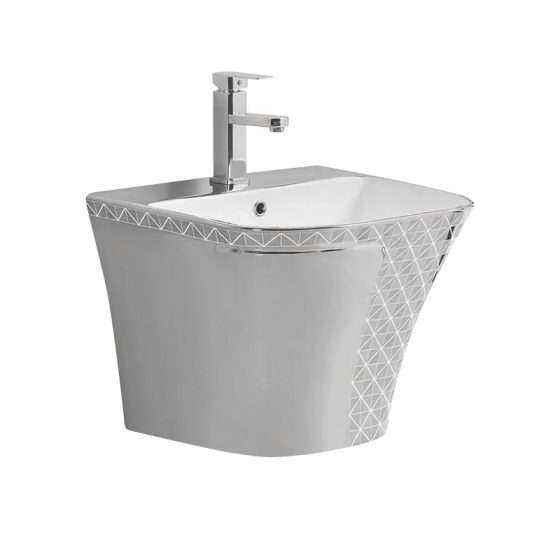 LT-587-GI-SGW grey wall-hung-basins
