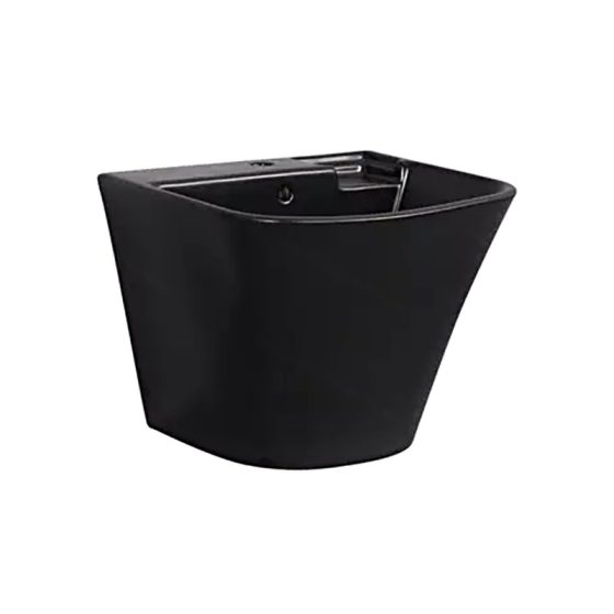 LT-595-M-BL black wall-hung-basins