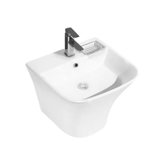 LT-595 white wall-hung-basins