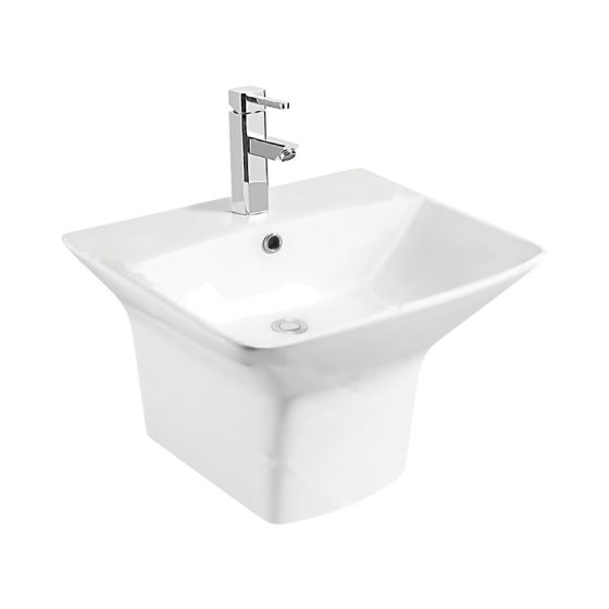 LT-596 white wall-hung-basins