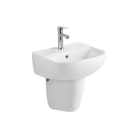 LT-598P white wall-hung-basins