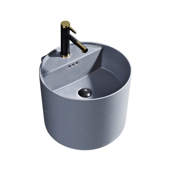 LT-599-M-LG patterned wall-hung-basins