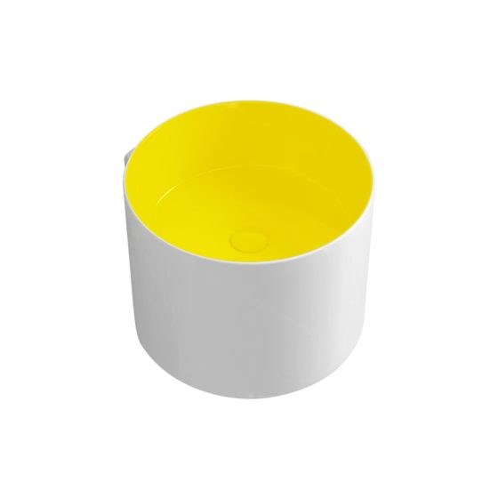 LT-599A-M-WY gold wall-hung-basins