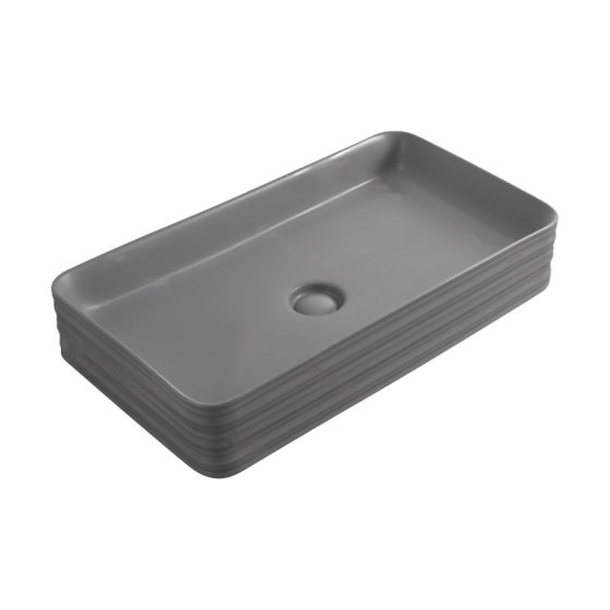 LT-6001-M-LG grey art-basins