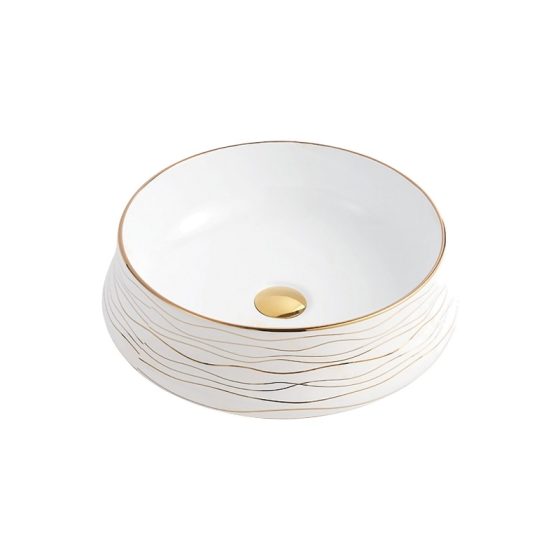 LT-6015B-GID-GW8 white art-basins