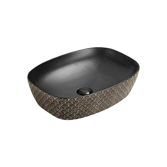 LT-6018-HE-M-GBL7 black art-basins