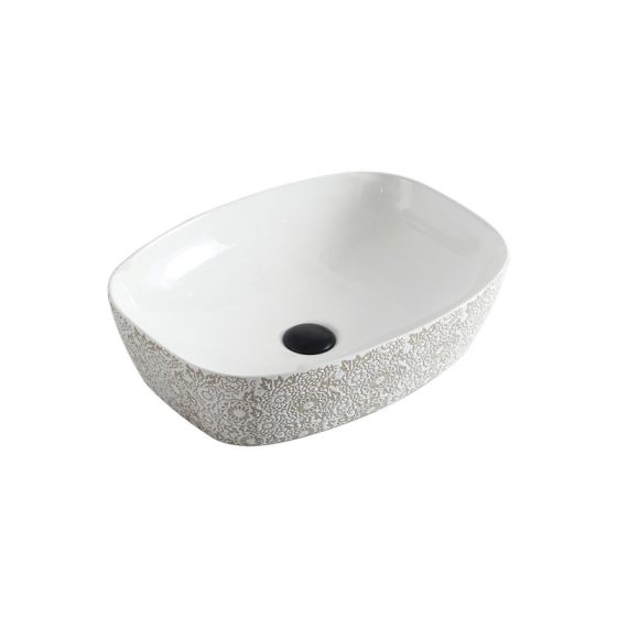 LT-6018-HE-W5 white art-basins