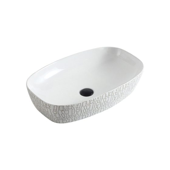 LT-6019-HE-GW1 white art-basins