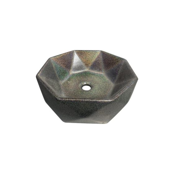 LT-6412-CP-DG patterned art-basins