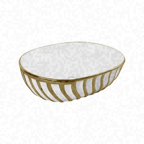 LT-6413-GI-WGLL gold art-basins