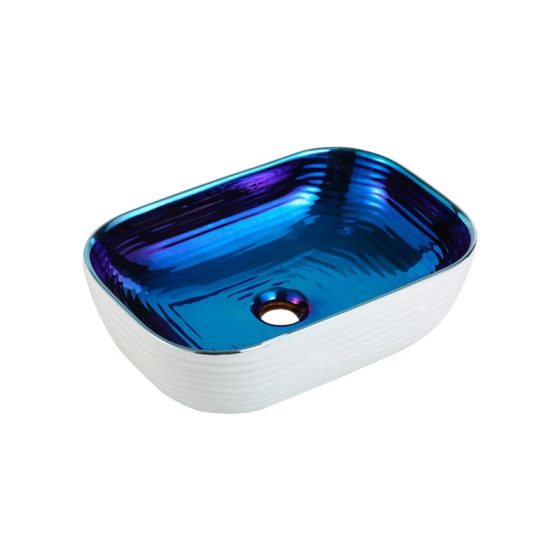 LT-6419-GI-WBU patterned art-basins