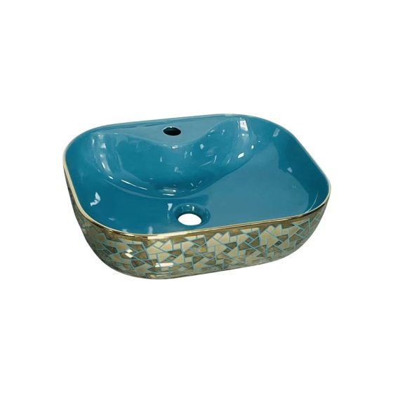 LT-6529-GID-GDBU1 colored art-basins