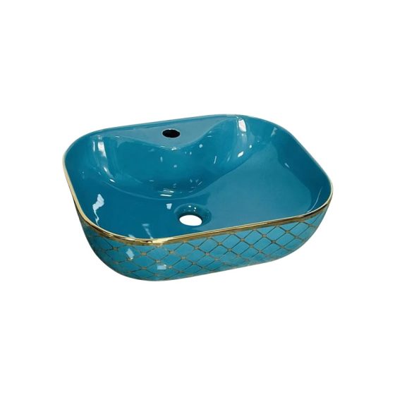 LT-6529-GID-GDBU3 colored art-basins