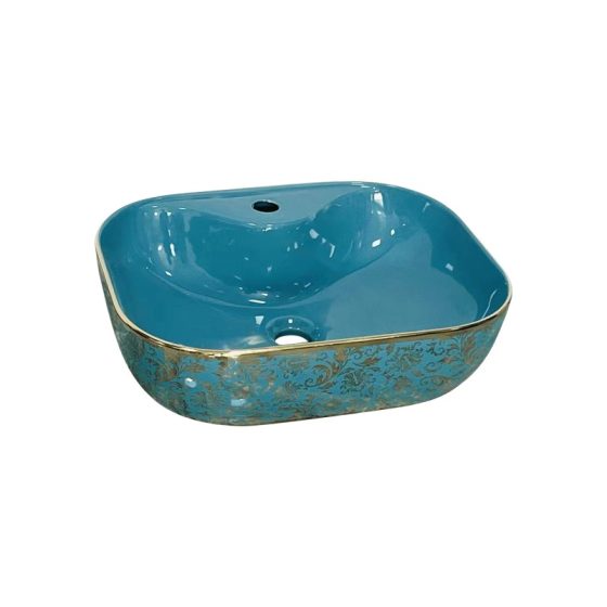 LT-6529-GID-GDBU4 colored art-basins