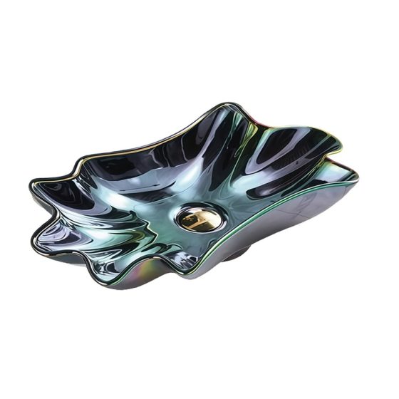 LT-6582-GI-TGGO patterned art-basins
