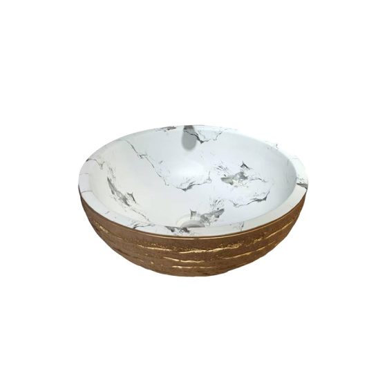 LT-6717-RS-WRG patterned art-basins