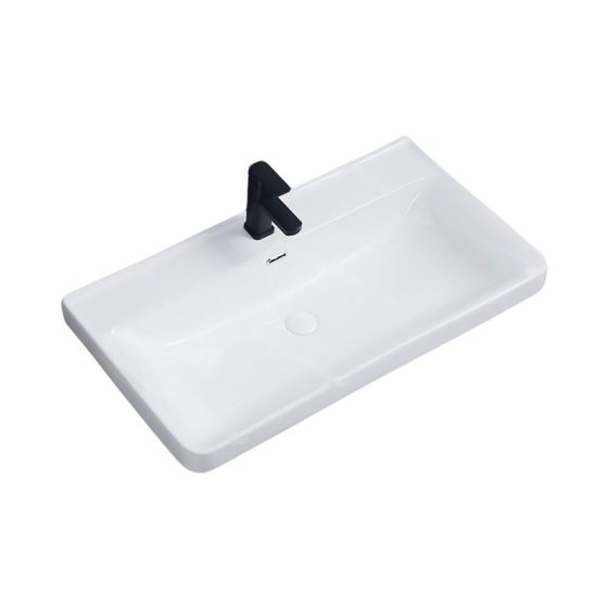 LT-7012 white countertop-basins