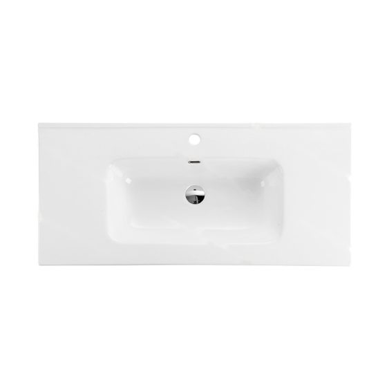 LT-702 white countertop-basins