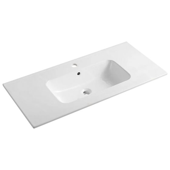 LT-702B-100 white countertop-basins