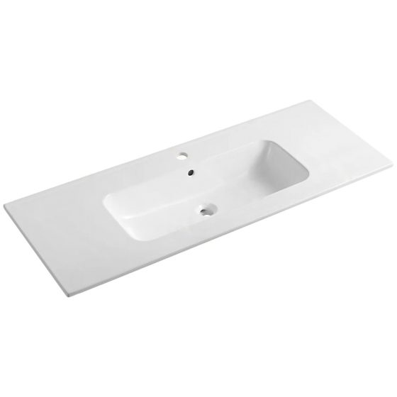 LT-702B-120 white countertop-basins