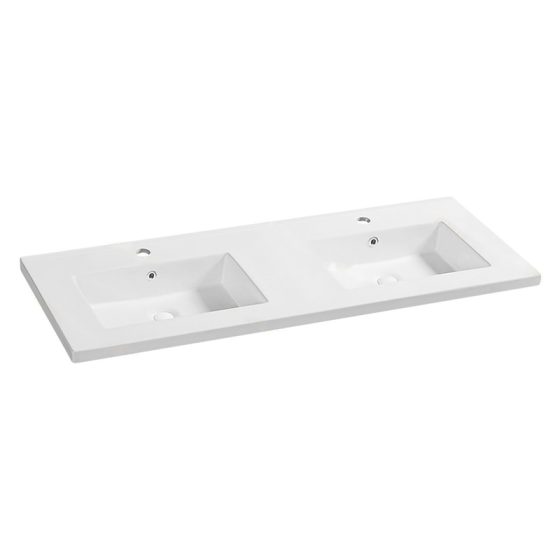 LT-706-120D white countertop-basins