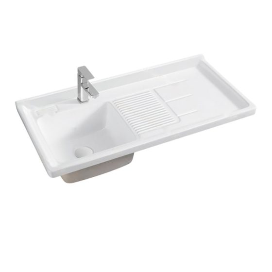 LT-708L white countertop-basins