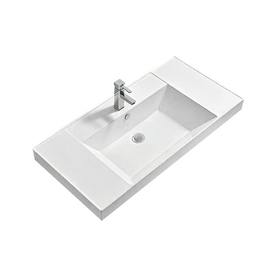 LT-7103 white countertop-basins