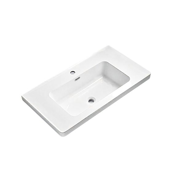 LT-7106 white countertop-basins
