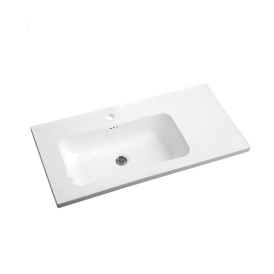 LT-710L white countertop-basins