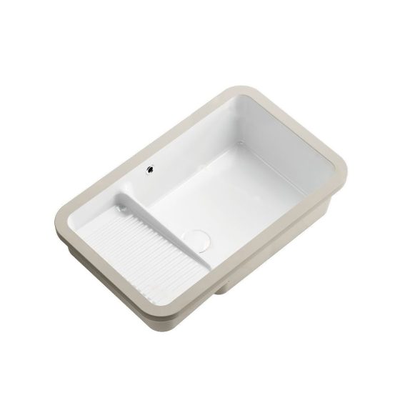 LT-7112 white countertop-basins