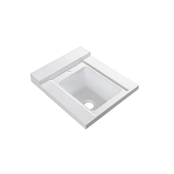 LT-7118 white countertop-basins