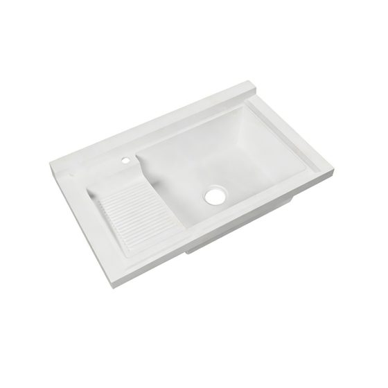 LT-7124 white countertop-basins