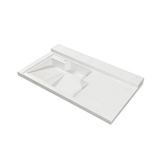 LT-7125 white countertop-basins