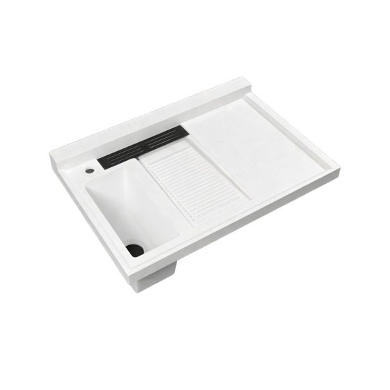 LT-7128 white countertop-basins